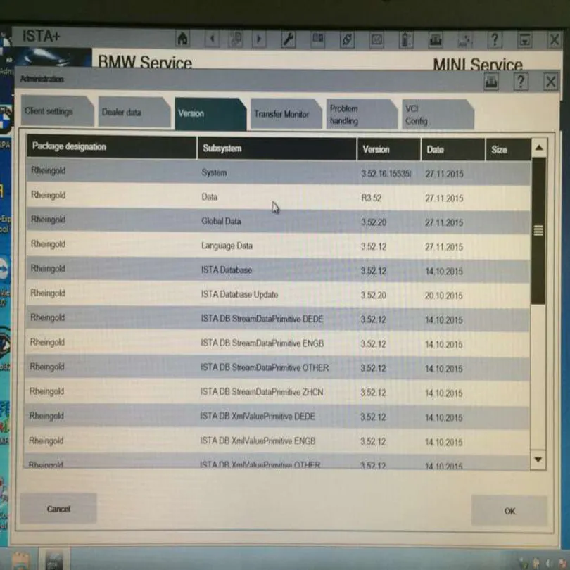  Compatible con el software icom a2 del sistema win7 de 64 bits con el modo experto para BMW icom a2