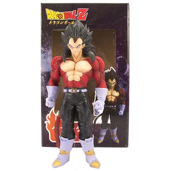 

28cm Dragon Ball Z Super Saiyan 4 Vegeta Battle Form Figurine Dolls Toys PVC Action Figure Collectible Model Toy Gift