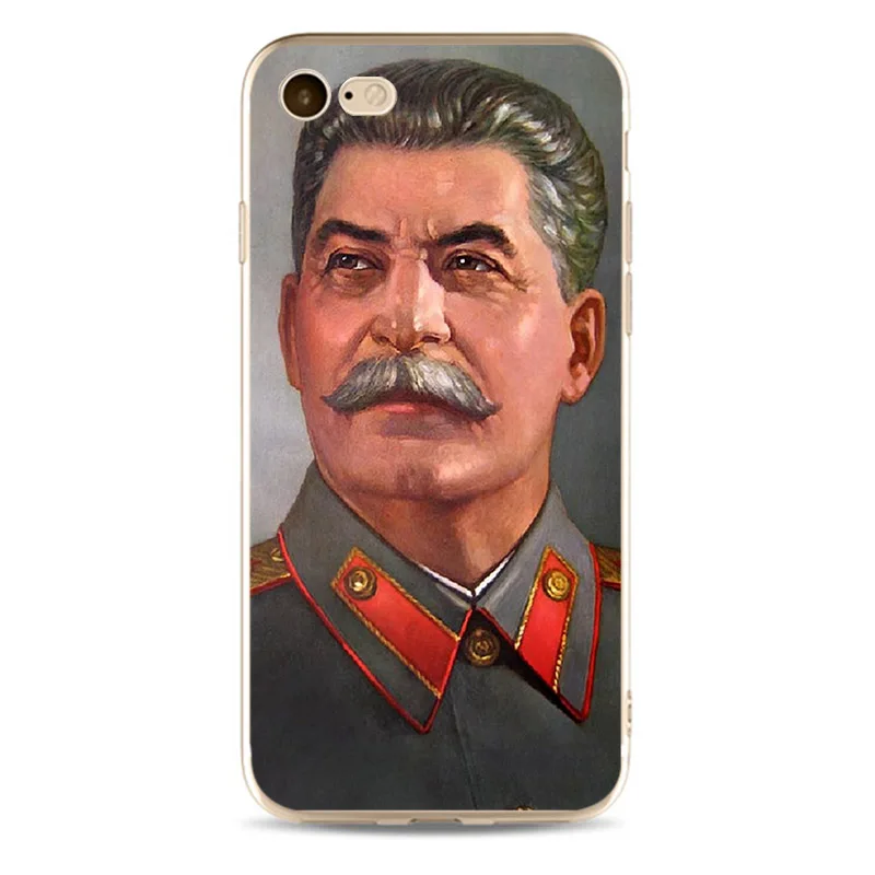 Чехол для телефона из мягкого силикона Сталина модель 2018 года чехол ТПУ iPhone 5 5C 5S SE
