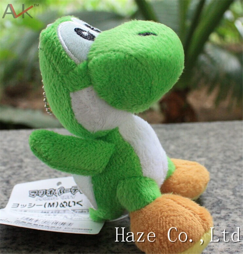 

4" Super Mario Bros Plush Doll Soft Figures YOSHI kid's Toy kid gifts