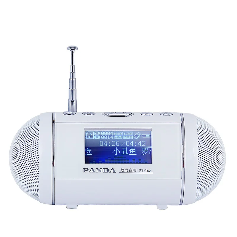 PANDA DS-147 динамик таймер переключатель песня лирика синхронизированный FM радио U диск/TF карта mp3-плеер