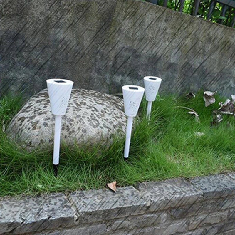 2LED Solar light Bulb Solar Lamp OutdoorGarden Light Waterproof Openwork Butterfly Underground Buried Light Lawn Yard Light (2)