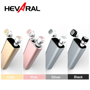 

HEVARAL 5.0 TWS Wireless Touch Control Bluetooth Earphone Noise Cancel HiFi Headset Waterproof With Mic Mini Earbuds Charge Box