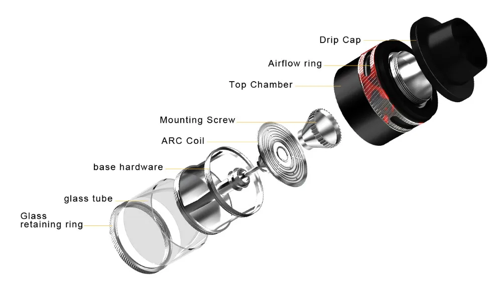 Aspire Typhon Revvo Kit 100W Typhon 100 MOD 5000mAh E Cigarette Internal Battery and 3.6ml Revvo Tank with ARC Coil 06
