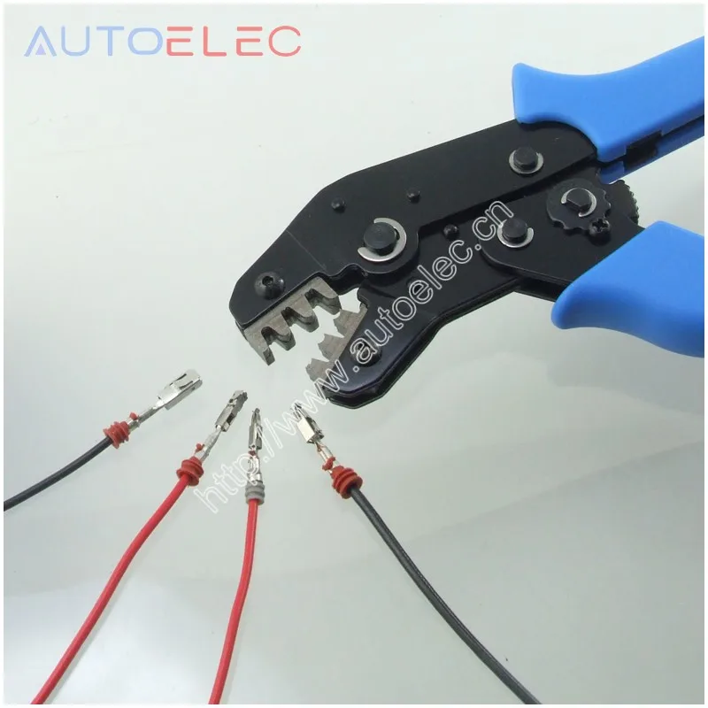 Pince à sertir étanche YE-124B 24-14AWG connecteur Automobile outil de  sertissage outils électriques multifonctions YEFYM - AliExpress