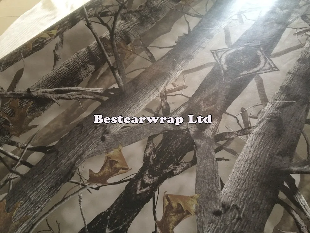 Ambush military camo vinyl car wrapping arctic camo Vehicle  Film Foil wraps (6)
