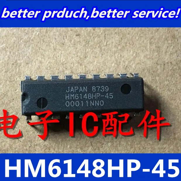 Бесплатная доставка 10 шт./лот HM6148HLP-55 HM6148HLP HM6148HL HM6148H HM6148 DIP-18 Goodquality | Электроника