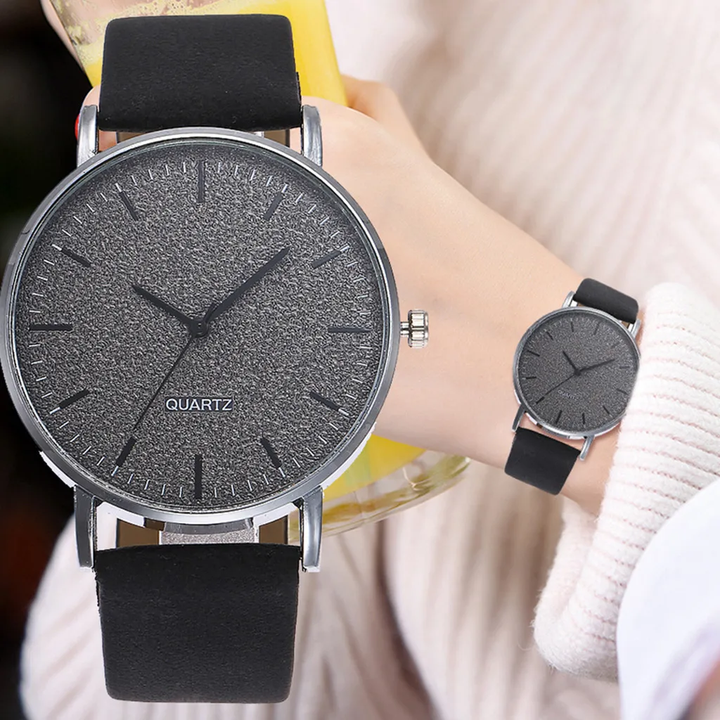 

susenstone Fashion Women Leather Casual Watch Luxury Analog Quartz Starry Wristwatch bayan kol saati relogio feminino