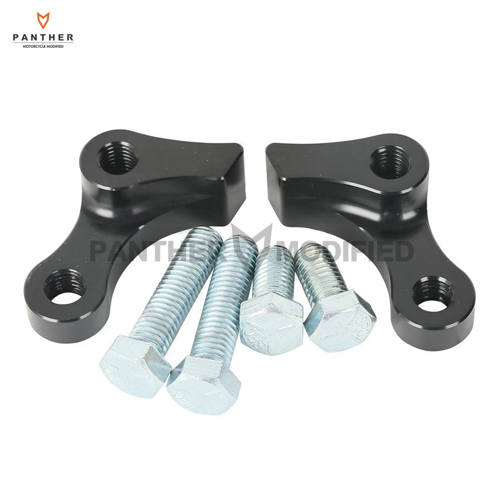 

Black Chrome 1" Inch Motorcycle Rear Lowering Kit Billet Case for Harley Dyna Street Bob Fat Bob 1995-2005