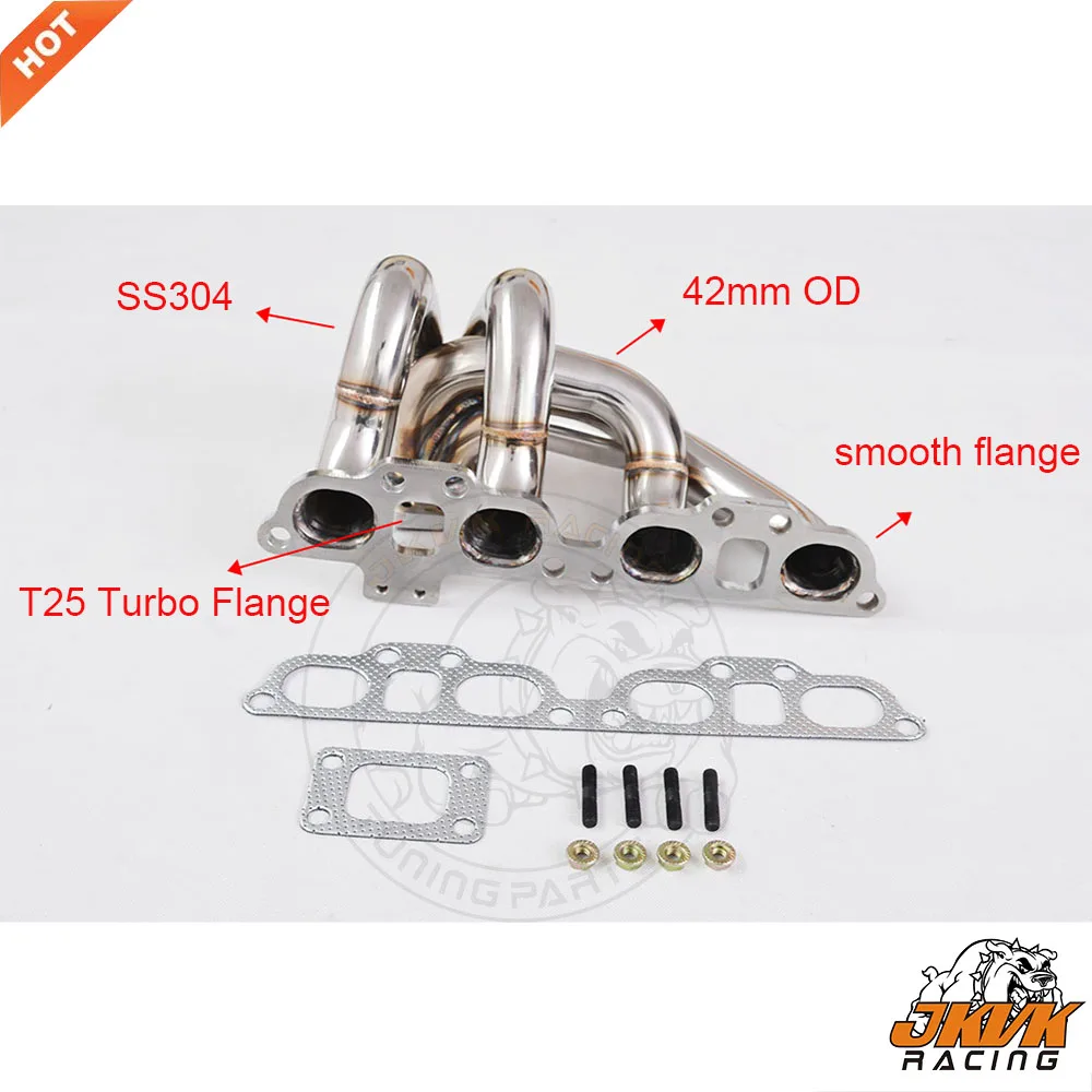 JKVK гонки 180Sx 240Sx S13/S14 Sr20Det/Sr20De T25/T28 турбоколлектор 1989-98 | Автомобили и мотоциклы