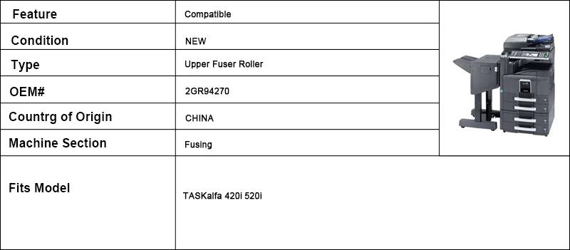 Compatible 420i upper roller-1
