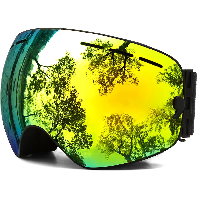 Gafas de esquí, juli marca doble capas UV400 protección anti-niebla máscara de esquí Gafas esquí hombres mujeres nieve snowboard deportes gafas