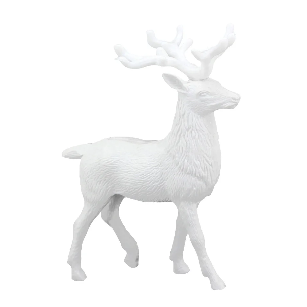

1Pcs Xmas White Deer Accessory Xmas Tree Decorations Festival Hanging Ornament