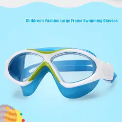Новые детские очки для плавания HD анти-туман большая оправа для плавания ming очки для детей мальчиков девочек XD88