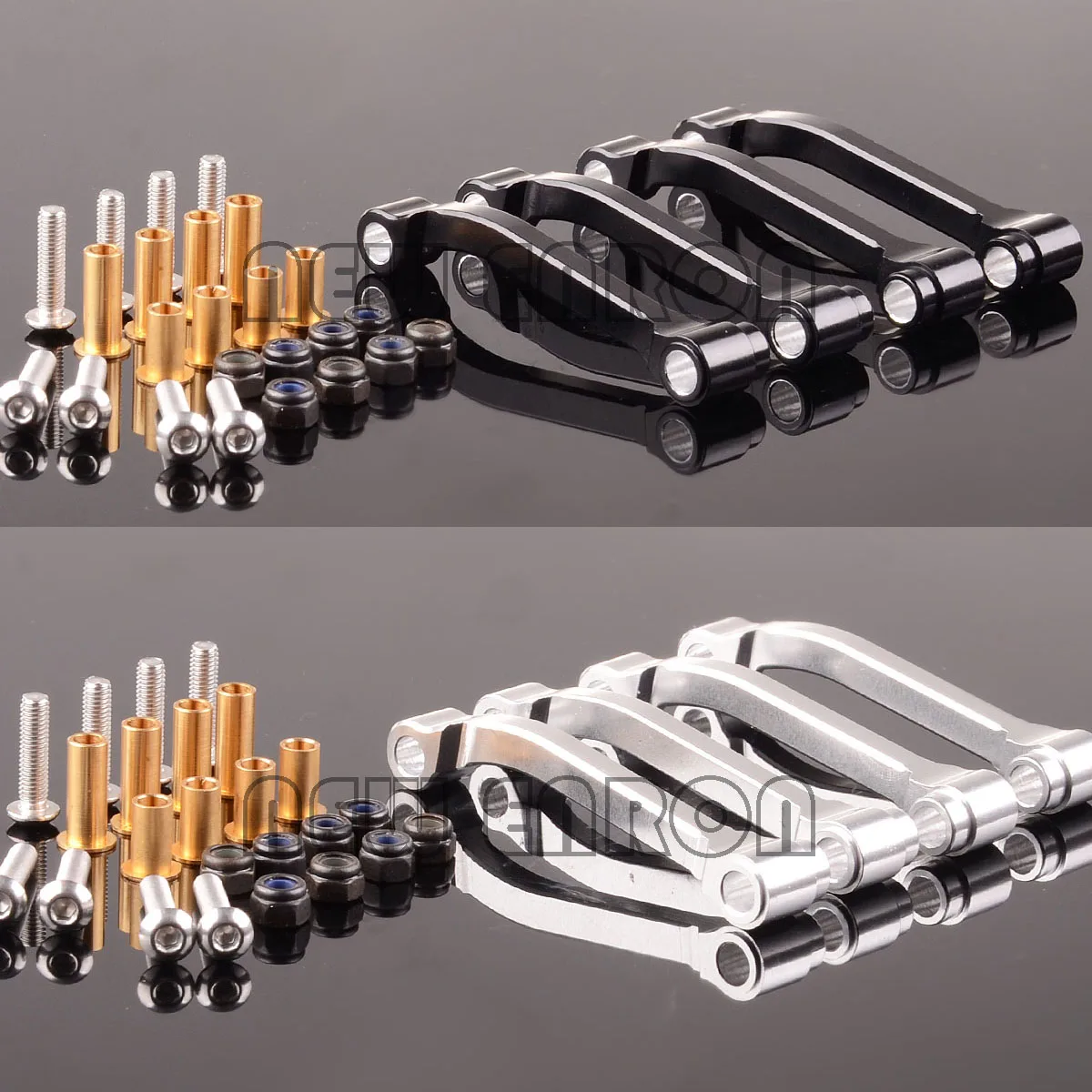 TRU058 ALUMINUM RADIUS ARM TAMIYA 1/14 TRACTOR TRUCK KING KNIGHT HAULER R620 MAN TGX For Tamiya