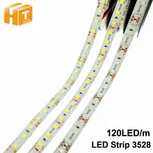 Светодиодная лента 3528/2835 120 светодиодный/m IP65 Водонепроницаемый DC12V гибкий светодиодный светильник 3528/2835 Светодиодная лента