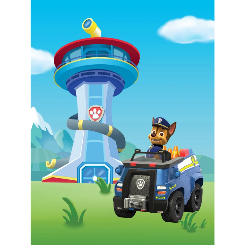 Paw Patrol фигурки, игрушка, коллекция штабов, Щенячий патруль, смотровая башня, спасательная гоночная игрушка, база, детский подарок