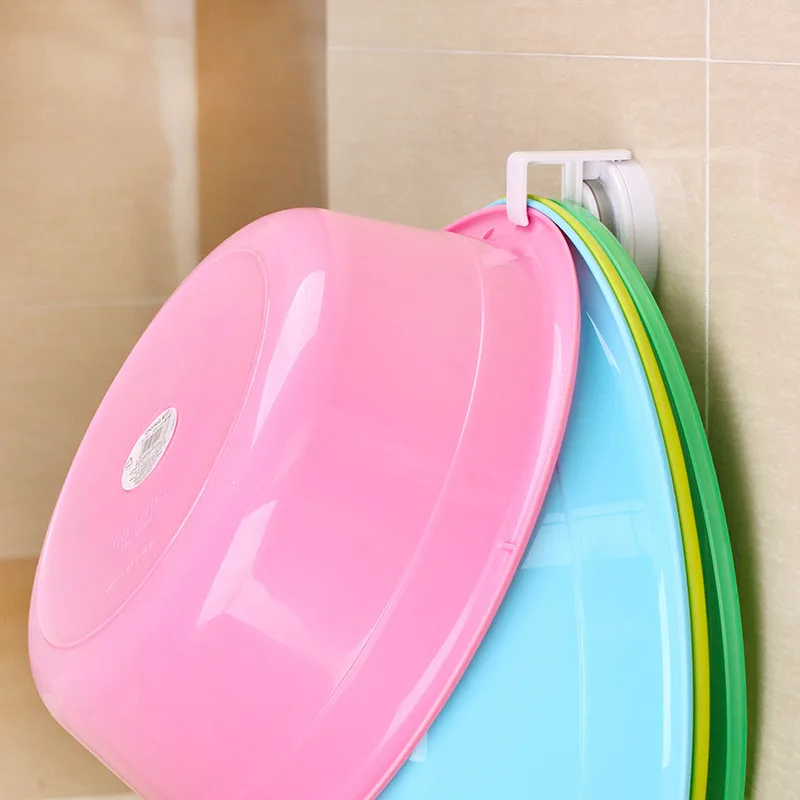 68*24*134 мм ABS бесследные присоски стеллаж для ванной лоток мыть крюк для бассейна передняя рамка зажим с лотком кухня вешалка держатель