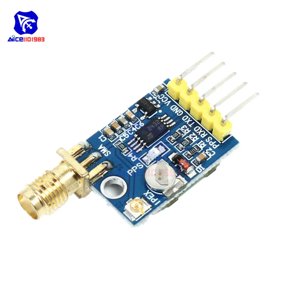 Модуль GPS с двойной антенной SMA/IPEX для Arduino модуль местоположения со спутниковой