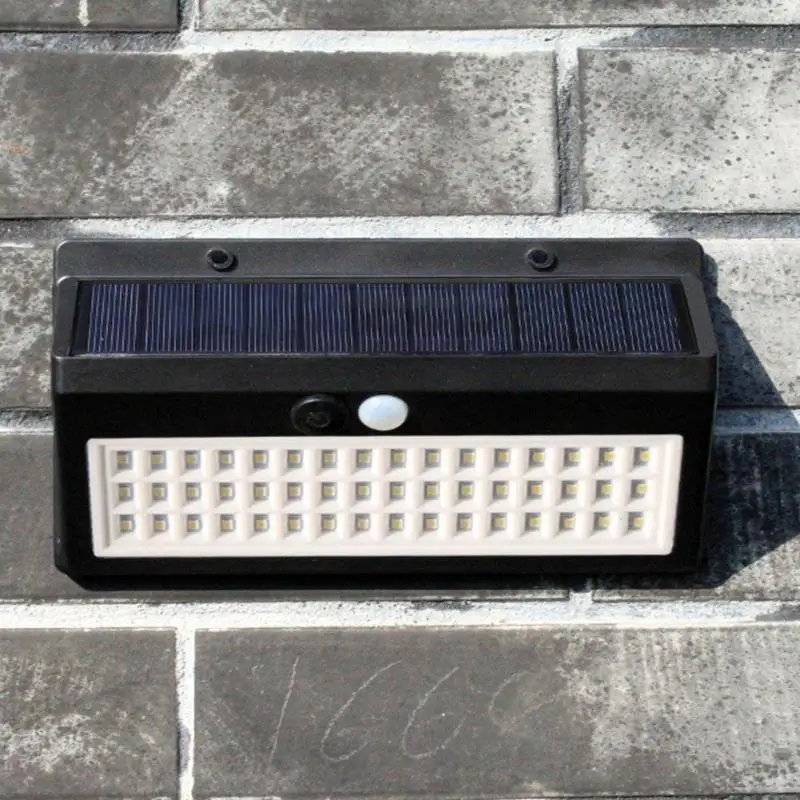 

24/48 LED Solar Light Waterproof Outdoor LED Pathway Garden Light Solar Power PIR Motion Sensor Emergency Security Wall Lamp