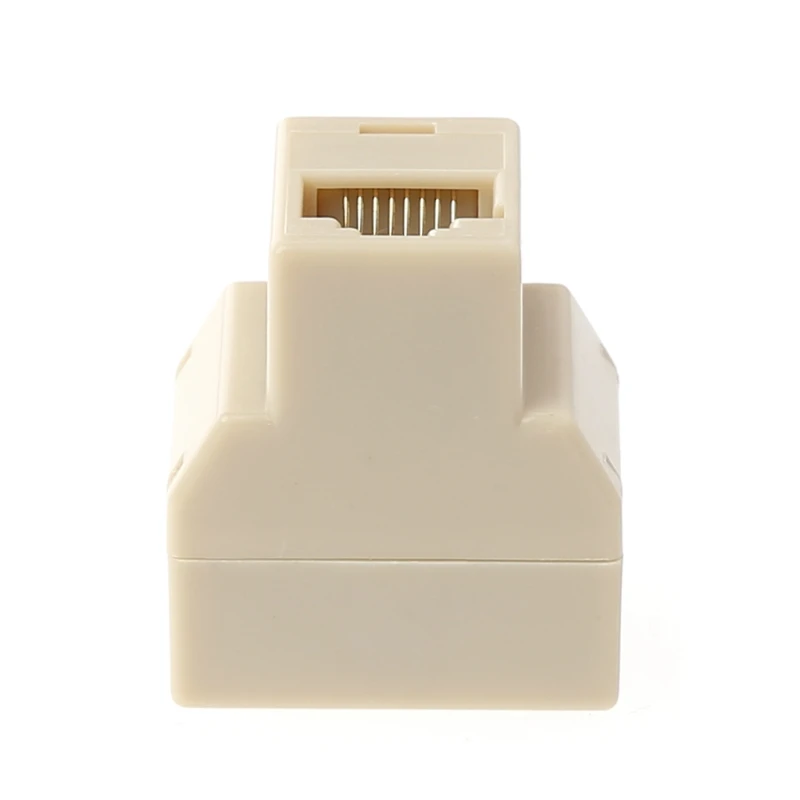 Новый адаптер коннектор 3 шт. 1 2 способа LAN Ethernet сетевой кабель RJ45 гнездовой