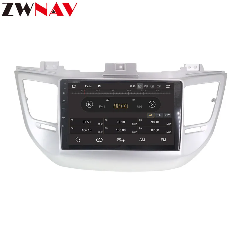 Excellent 4G+32G android 8.0 car dvd player head unti for Hyundai Tucson/IX35 2014 2015 2016 2017 2018 multimedia car radio gps navigation 12