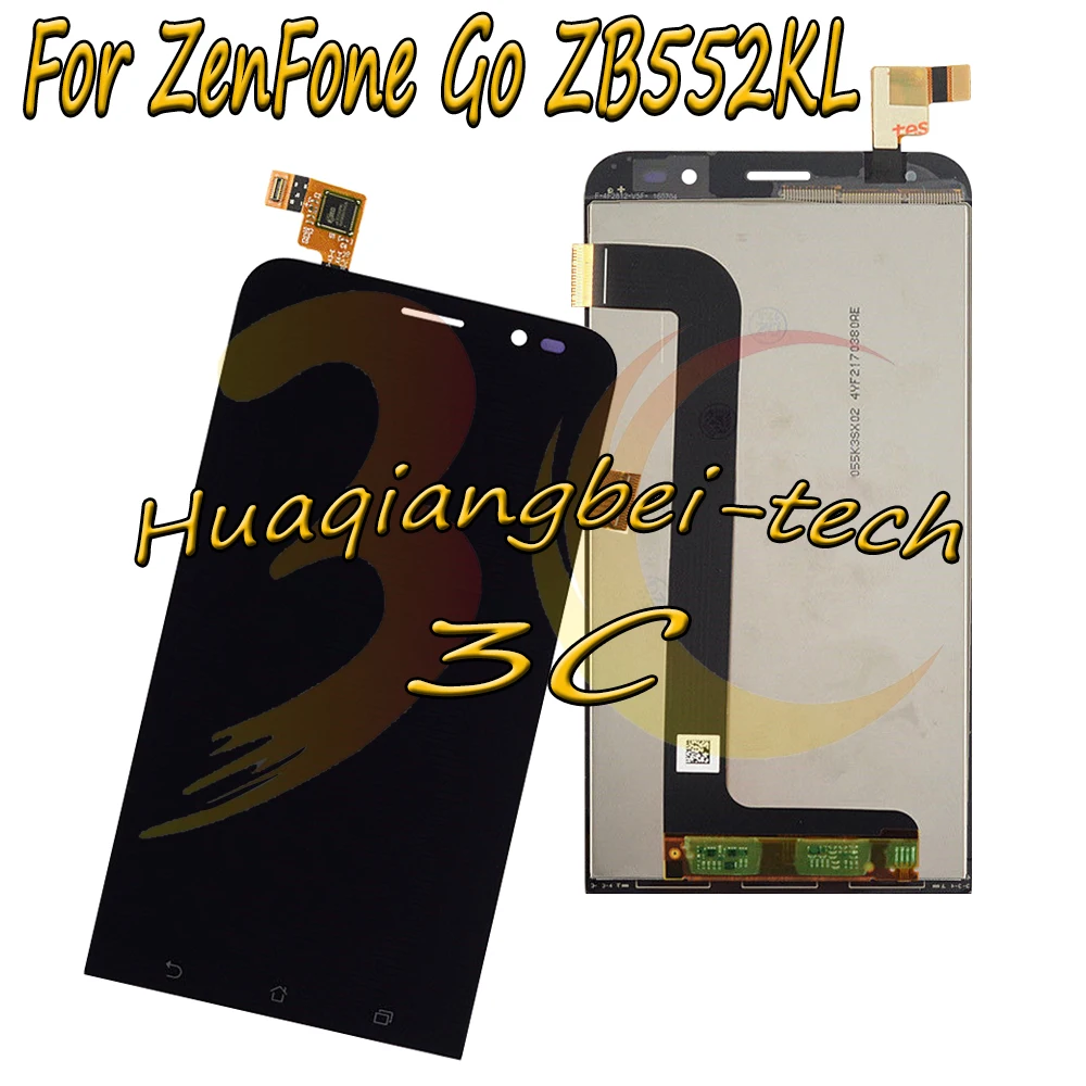 5 ''Новый для Asus ZenFone Go ZB552KL X007D Полный ЖК-дисплей + сенсорный экран дигитайзер
