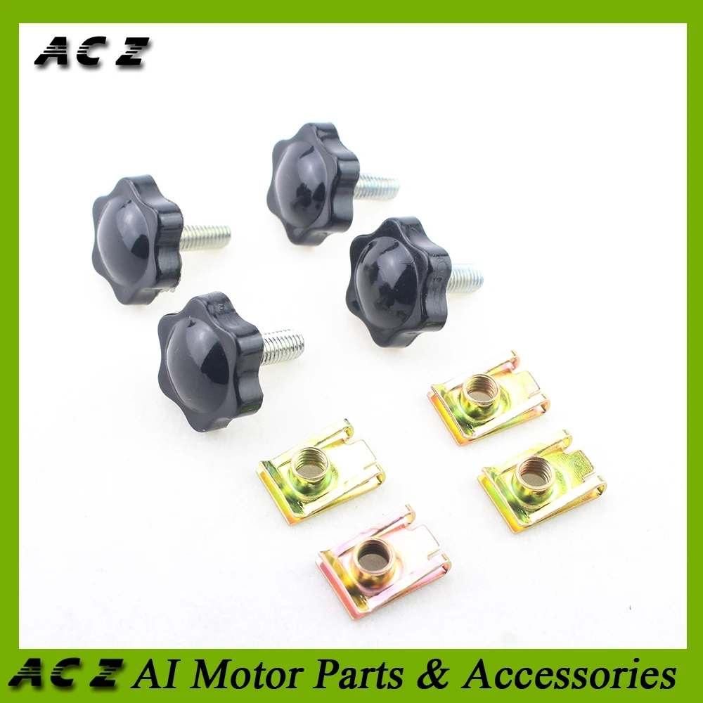 ACZ Motorcycle Thumb Screw Saddlebag Mounting Locks Quick Release/Anti