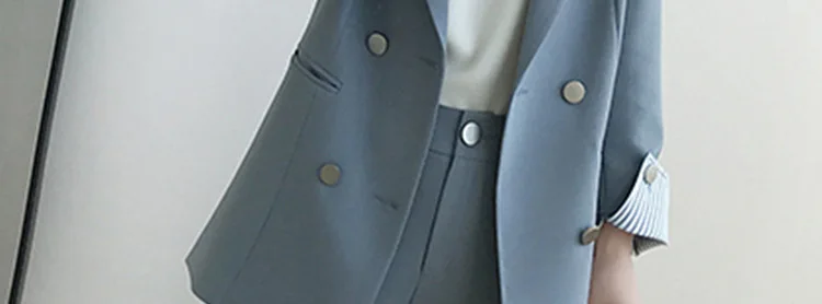 Офисные брючные костюмы для женщин OL 2 шт. наборы ухода за кожей двубортный плюс размеры 5XL Блейзер Куртка Безразмерные брюки костюм