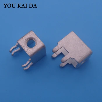 

10pcs PCB-2 (M4) PCB board solder terminals tinned copper circuit board terminal block connector Terminals and screws