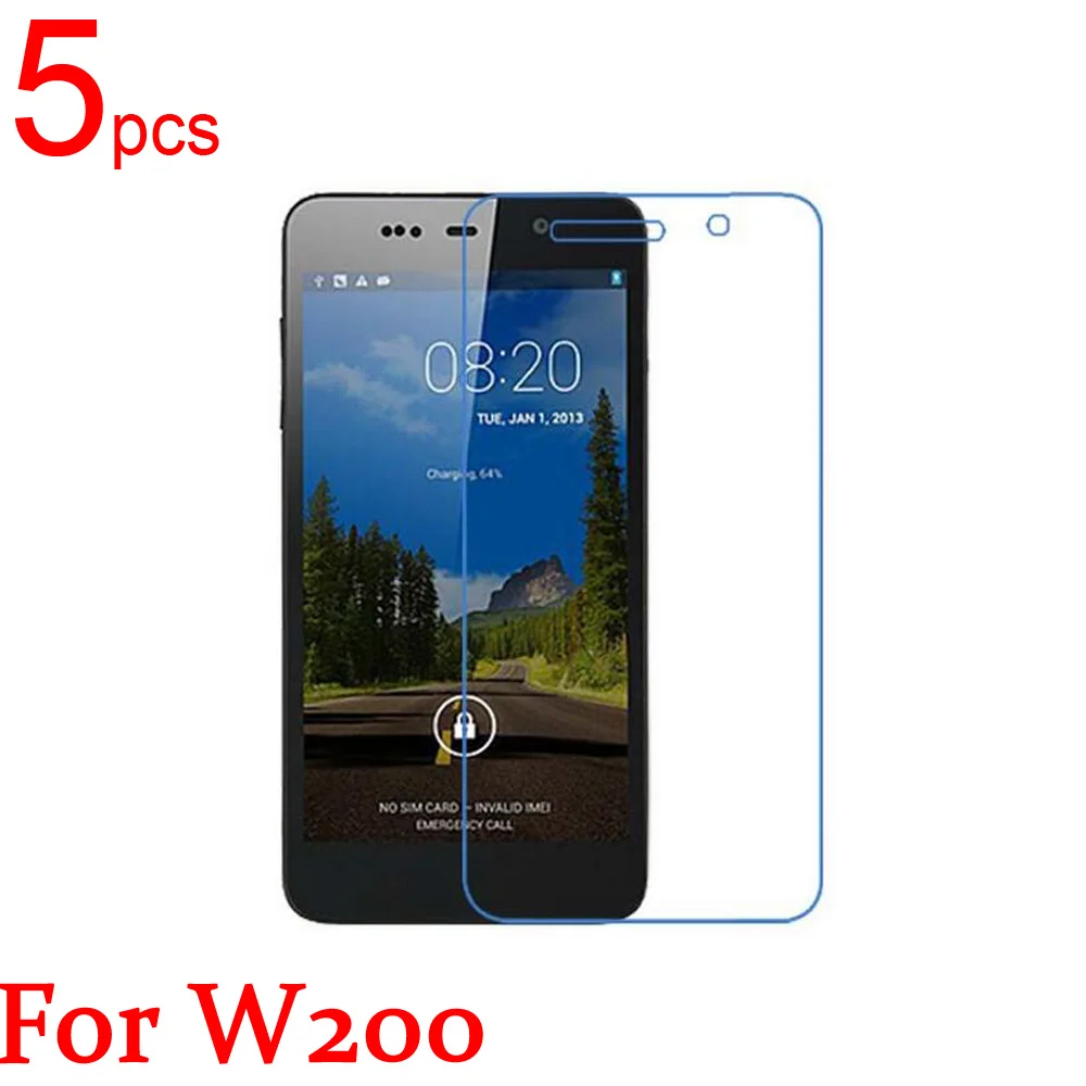 

5pcs glossy Ultra Clear/Matte/Nano anti-Explosion LCD Screen Protector Film Cover For THL W100 W200 W300 T100 Protective Film