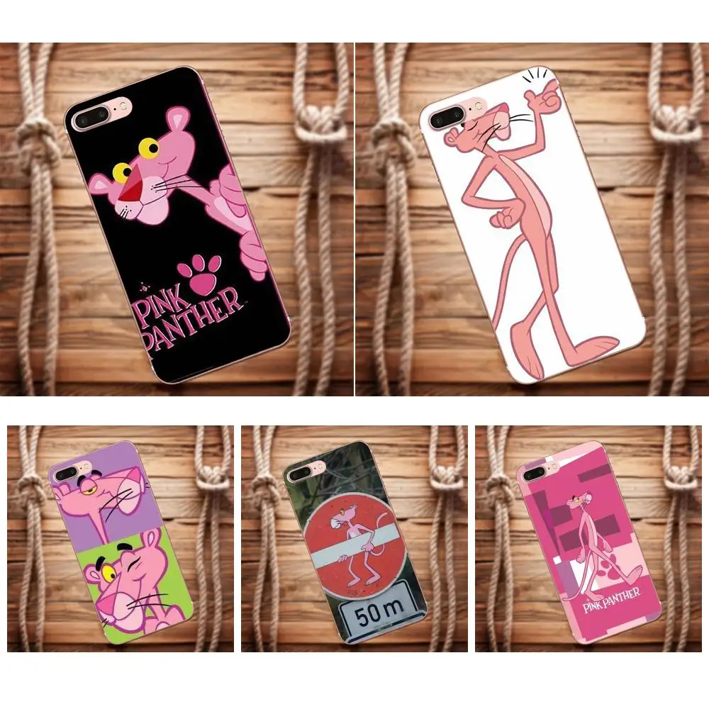 

Vvcqod Soft Patterns For Huawei G8 Honor 5C 5X 6 6X 7 8 9 Y5II Mate 9 P7 P8 P9 P10 P20 Lite Plus 2017 Pink Panther