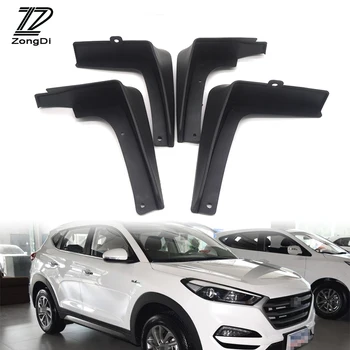 

ZD Car Front Rear Mudguards For 2016 2017 Hyundai Tucson TL Model Accessories Mudflaps Car-styling Fenders 1Set/4Pcs Mud Flaps