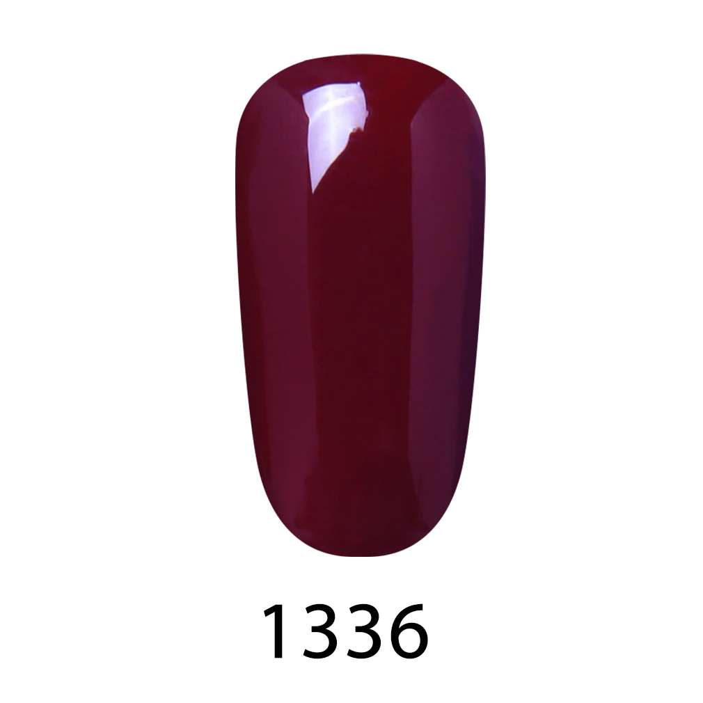 Elite99 10ml UV Gel Nail Polish Soak Off Primer Gel Polish Top Base Coat Needed Gel Lacquer Semi Permanent Nail Art Manicure Gel - Цвет: 1336