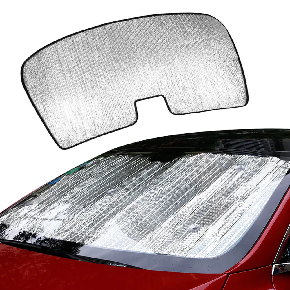 

1pc Tesla Model 3 Accessories Windshield Sunshade Car Auto UV and Sun Protection Front Sun Shade for Tesla Model 3