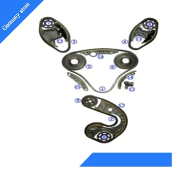 

17pcs/set Timing Suit kit For V W T ouareg / Phaeton / Q7 3.0TDI (2007-2015) OEM:059109229J 079109229J 079109229D 059109229L