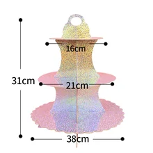 Креативный бумажный Торт Стенд Подставка для десерта и кексов стойки День рождения Свадебные украшения праздничные Кондитерские инструменты