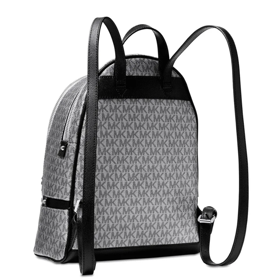 metallic signature rhea zip backpack