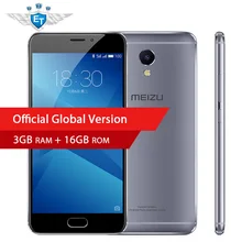 Global Version Meizu M5 NOTE 5 Smartphone 5.5 inch 1080P Helio P10 Octa core 3GB RAM 16GB ROM 13MP 4000mAh Fast Charge OTA