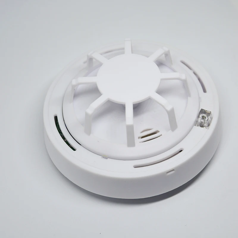 10 PCS Factory sale heat detector temperature alarm fire sensor wired 12VDC for warehouse stock room security protection