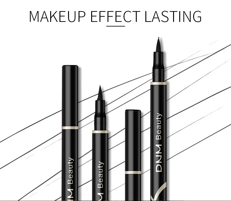 Liquid Black Eyeliner Pencil Precision Nylon Brush Head Waterproof Pen Lasting Highlight Smooth Not-blooming Eyes Makeup TSLM1