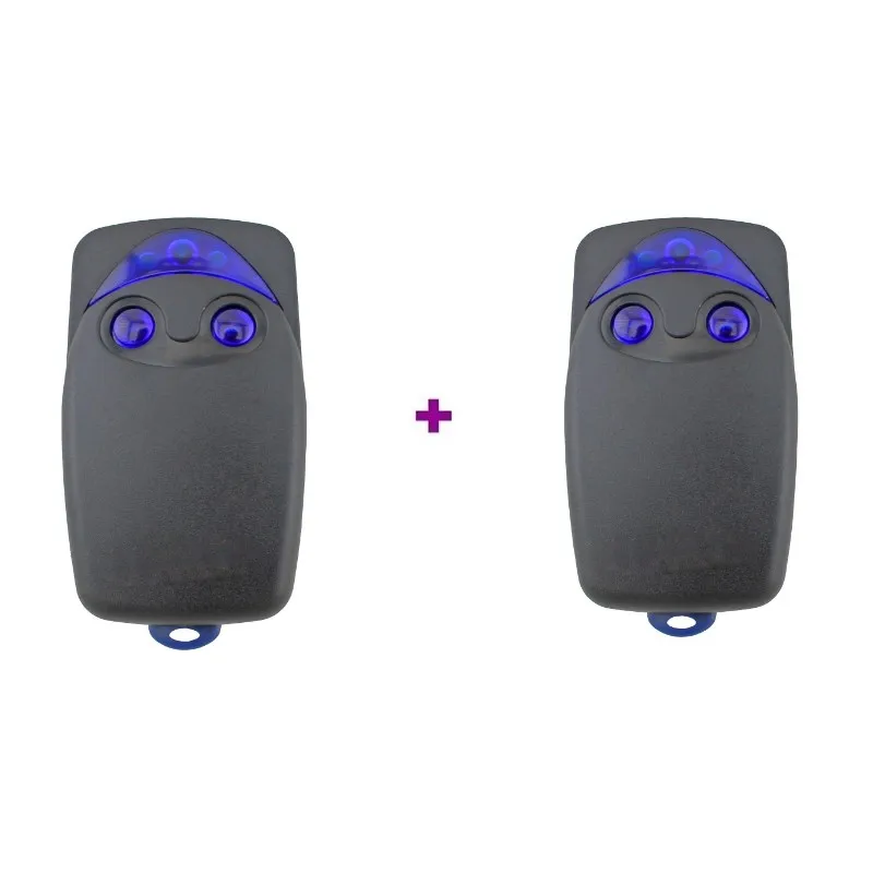 

2pcs The remote for NICE FLO2R-S Universal Garage Door Remote Control