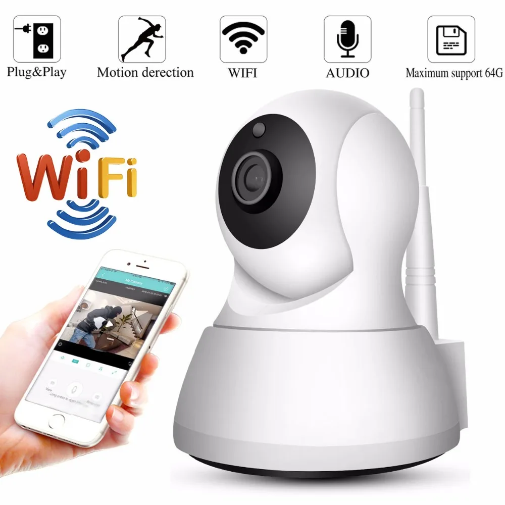 Alarm.com IP Wireless Camera with Night Vision - Reliable 