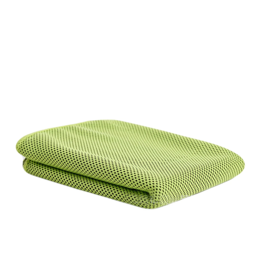 2 шт./компл. охлаждающее спортивное полотенце 100x30 см уютная микрофибра ткань мгновенный Прохладный Быстросохнущий полотенце фитнес бег Йога - Цвет: Зеленый