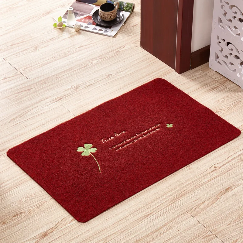 

Zeegle Durable Entrance Mats Non-slip Bathroom Carpet Toilet Rugs Washable Door Mat Outdoor Absorbent Kitchen Area Rug Foot Pads