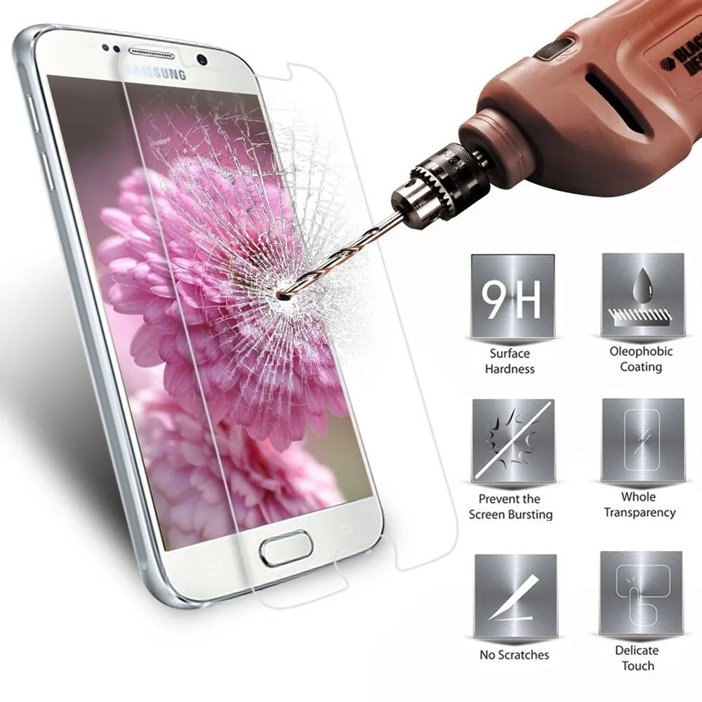 Real Premium Tempered Glass Film Screen Protector for