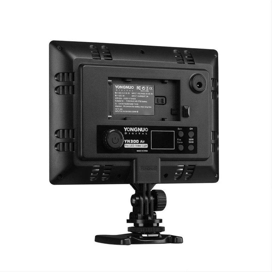  YONGNUO YN-300 YN300 Air Camera LED Light Panel On Video Camera 3200K-5500K color temperature Batte - 32853418767