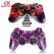 KISHAKO Bluetooth Controller For SONY PS3 Gamepad For PlayStation 3 Wireless Joystick For Sony Playstation 3 PC SIXAXIS Controle KISHAKO Bluetooth Controller For SONY PS3 Gamepad For PlayStation 3 Wireless Joystick For Sony Playstation 3 PC SIXAXIS Controle