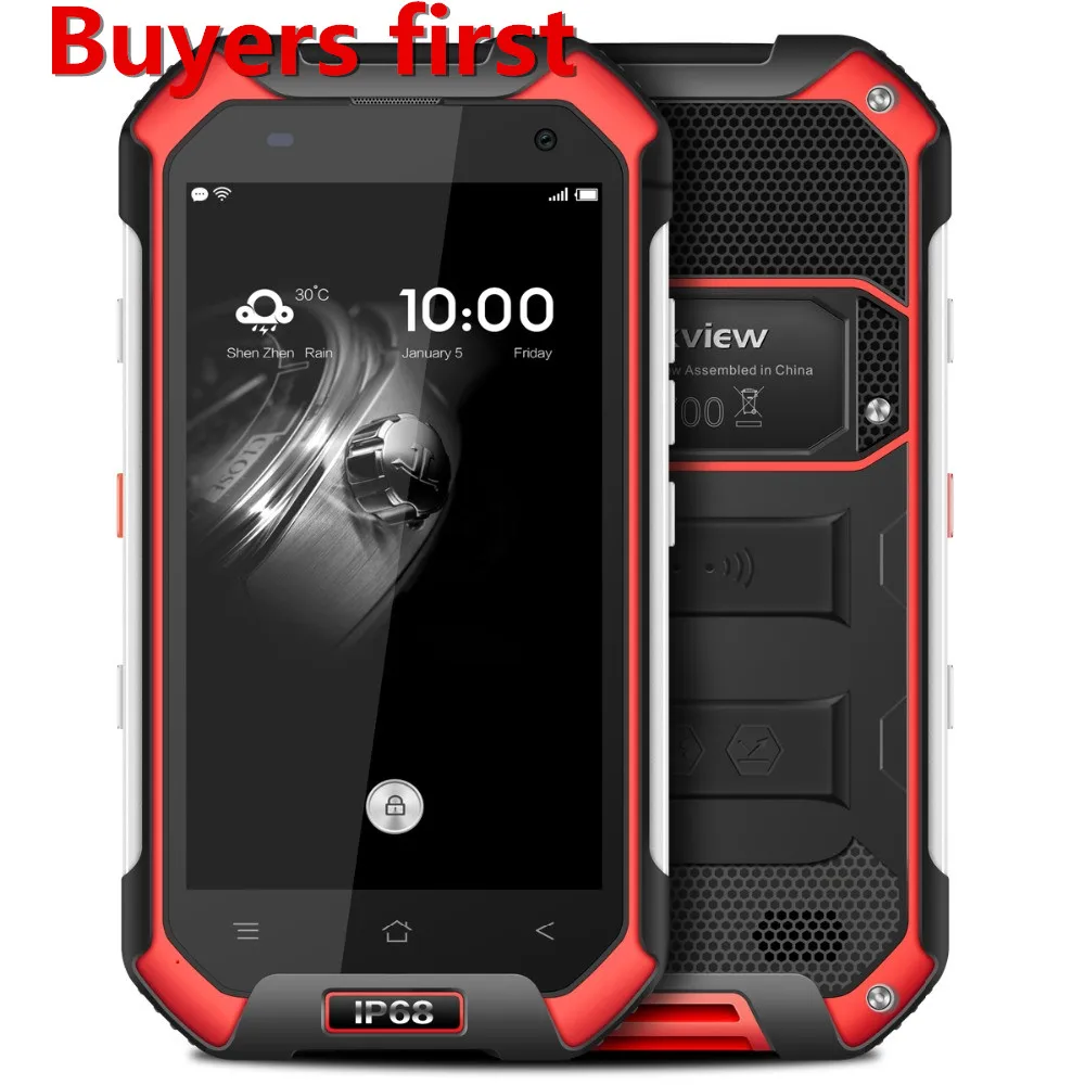 Смартфон Blackview BV6000 4G 4 7 дюйма MT6755 восемь ядер Android 6 0 3 Гб ОЗУ 32 ПЗУ 13 МП