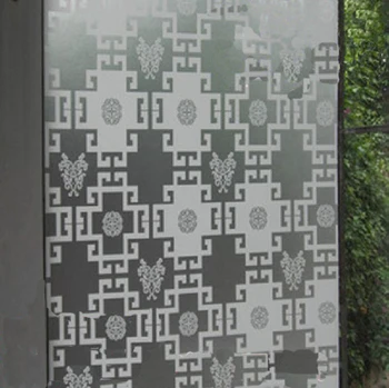 

Self-adhesive ,90cm wideth living room scrub sliding glass door stained glass